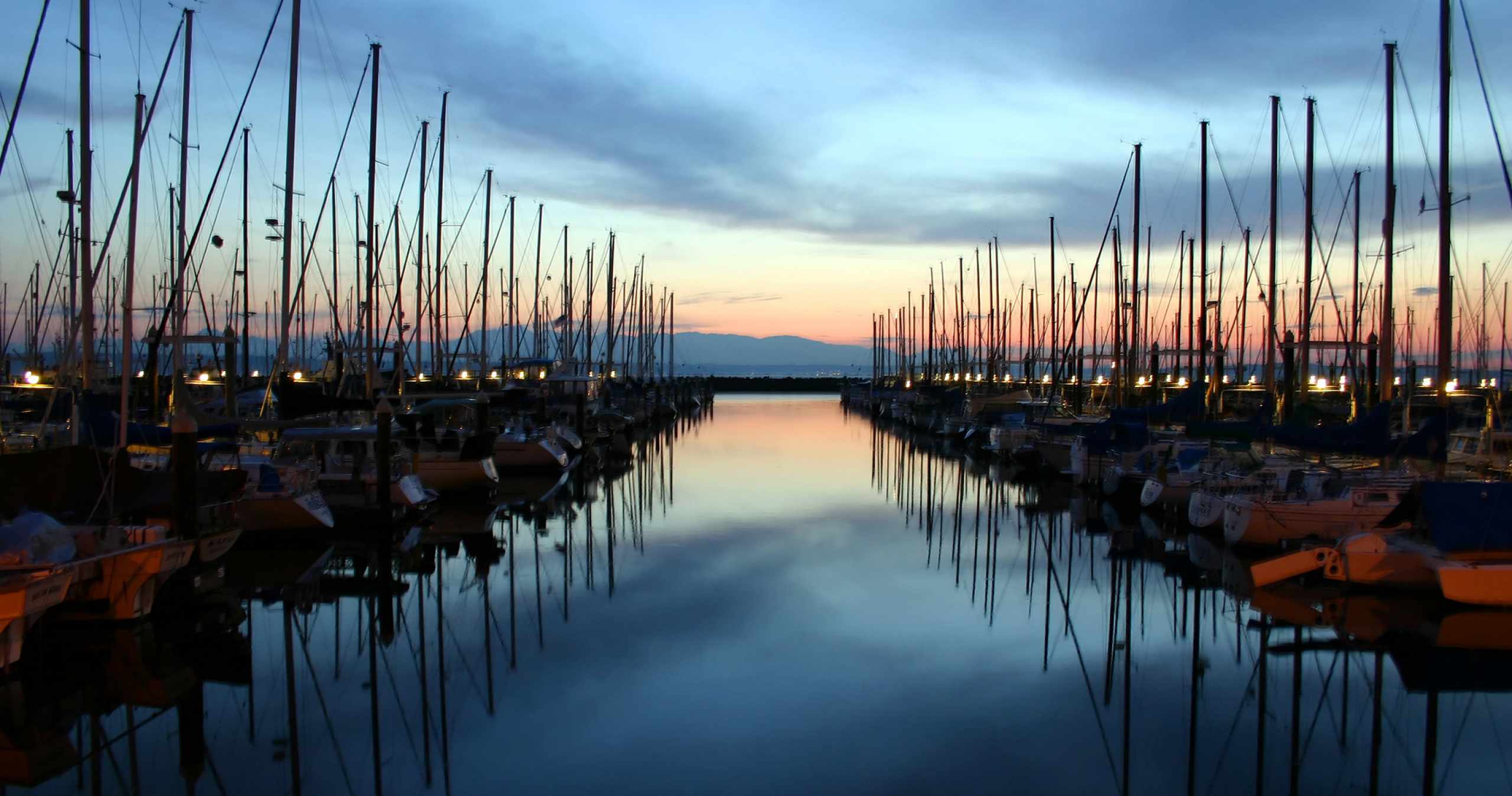 Boats in a Marina in Ballard