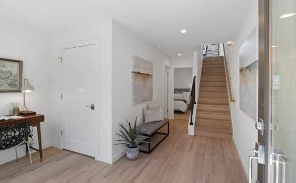 Entryway and Stairs at 212B 18th Ave